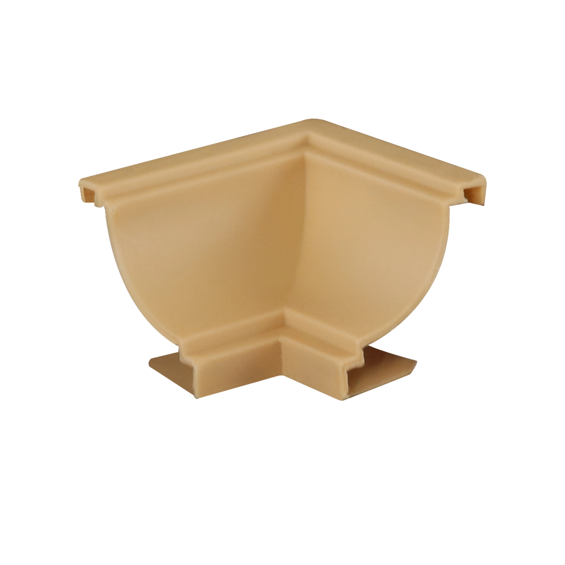 Moldura Canto Interno em PVC Cerejeira com 4 Unidades Plastilit