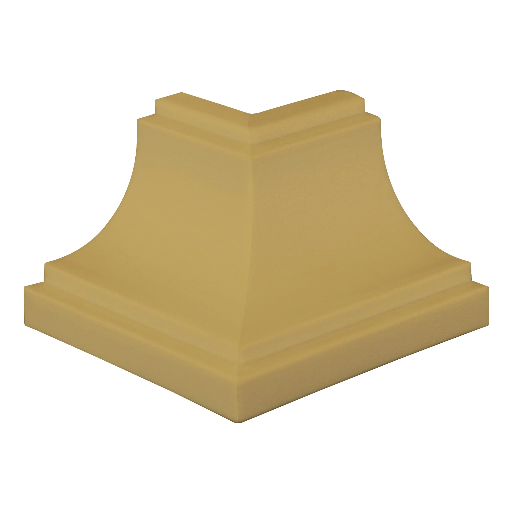 Moldura Canto Externo em PVC Cerejeira com 4 Unidades Plastilit