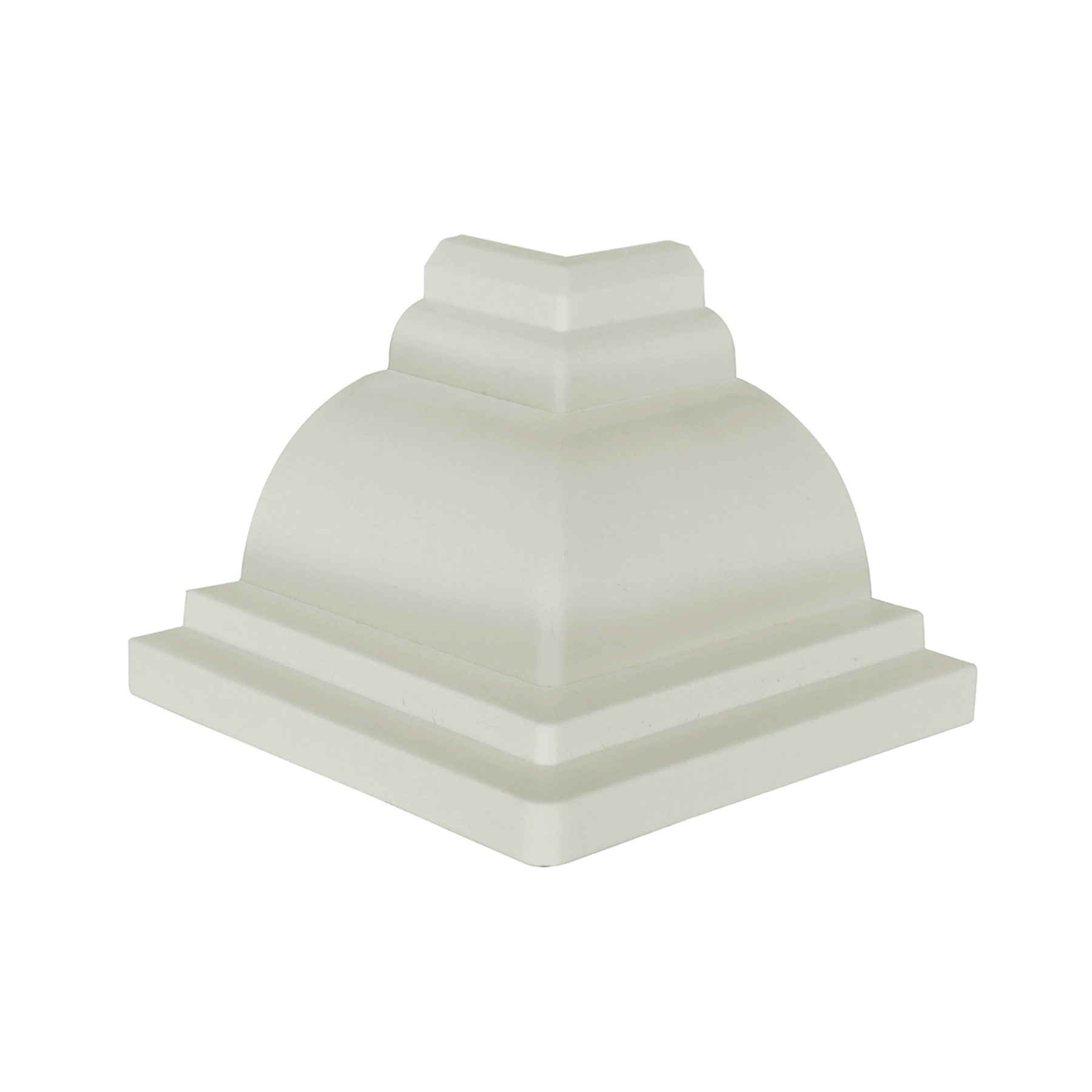 Moldura de Canto Externo Colonial Branco Plastilit