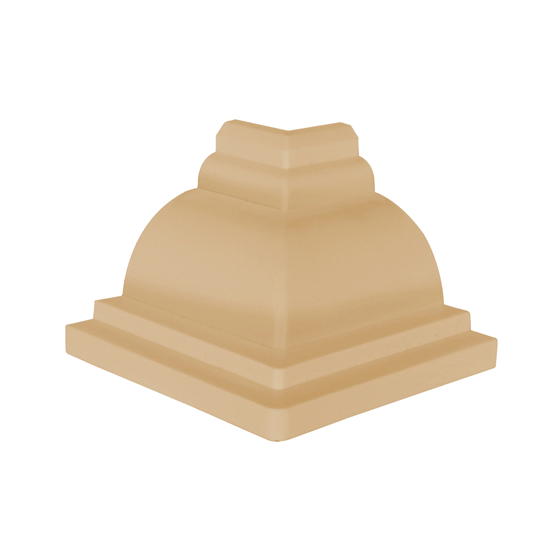 Moldura de Canto Externo Colonial Nogueira Plastilit