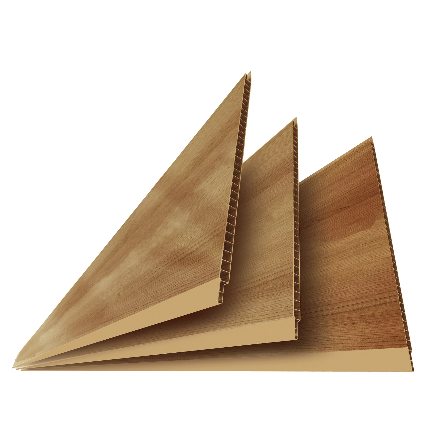 Forro de PVC Nogueira 5m x 20cm 8mm Liso Junta Seca Plastilit