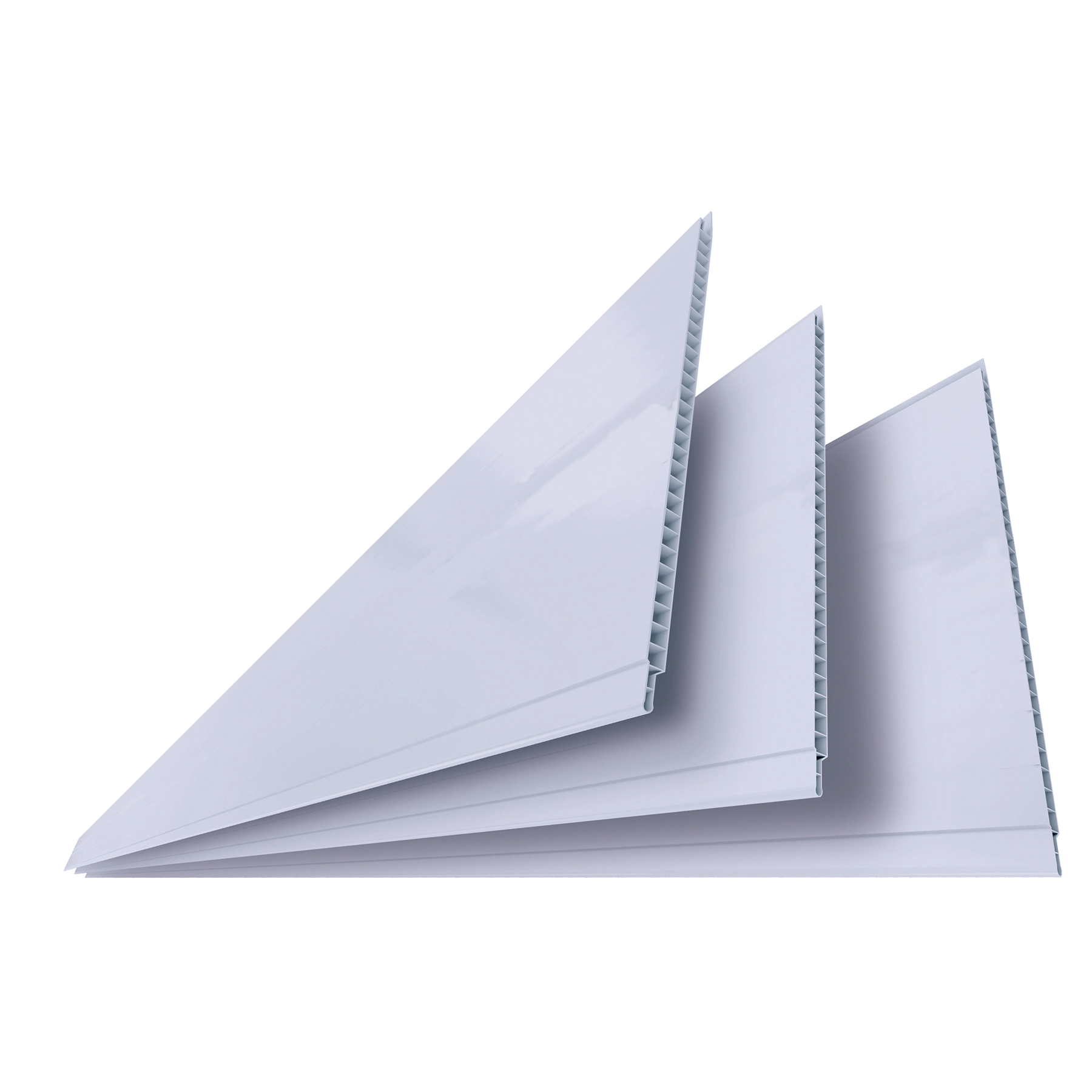 Forro de PVC Branco Neve 5m x 20cm 8mm Liso Junta Seca Plastilit