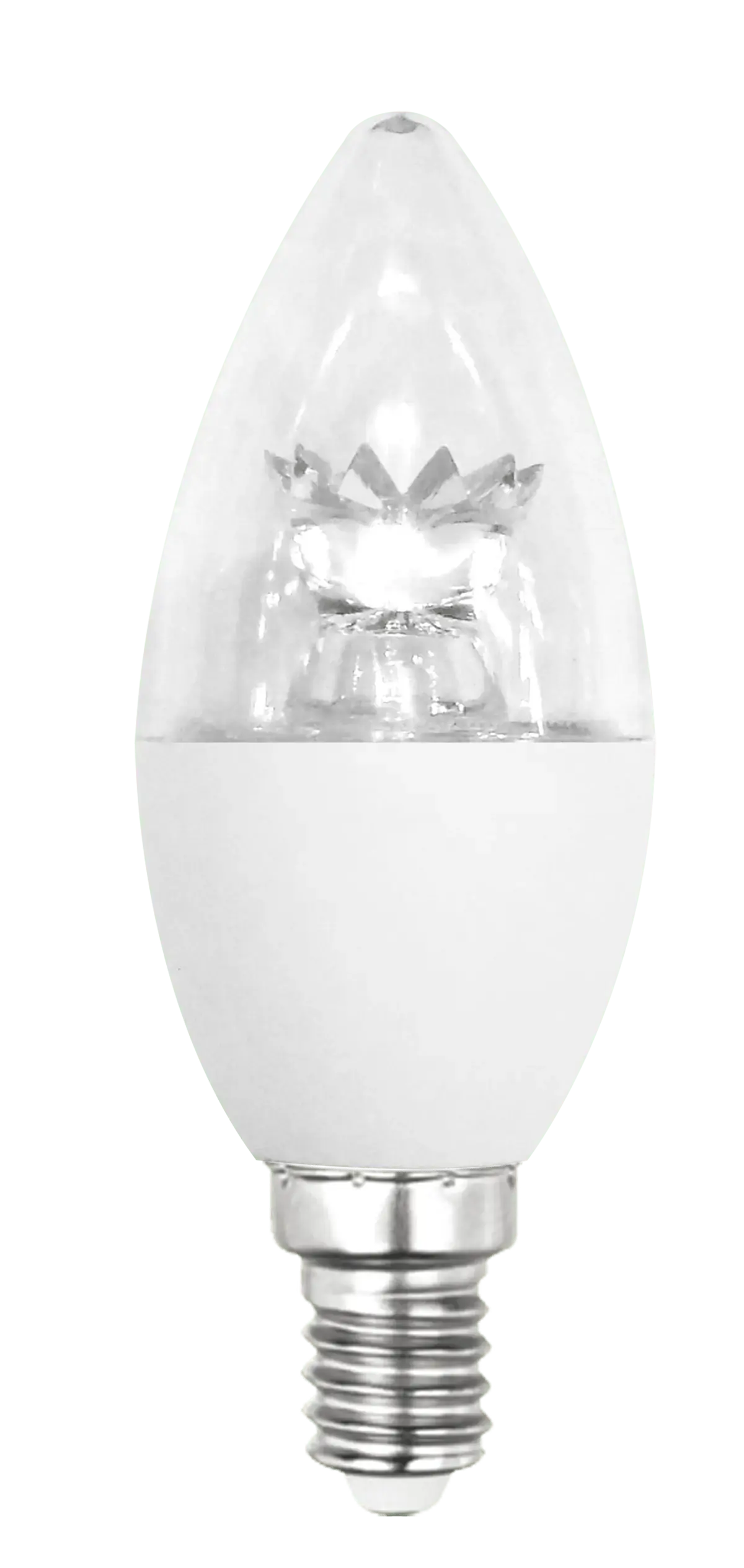 Lampada Led Vela Clara 4w E 14/e 27 Kian
