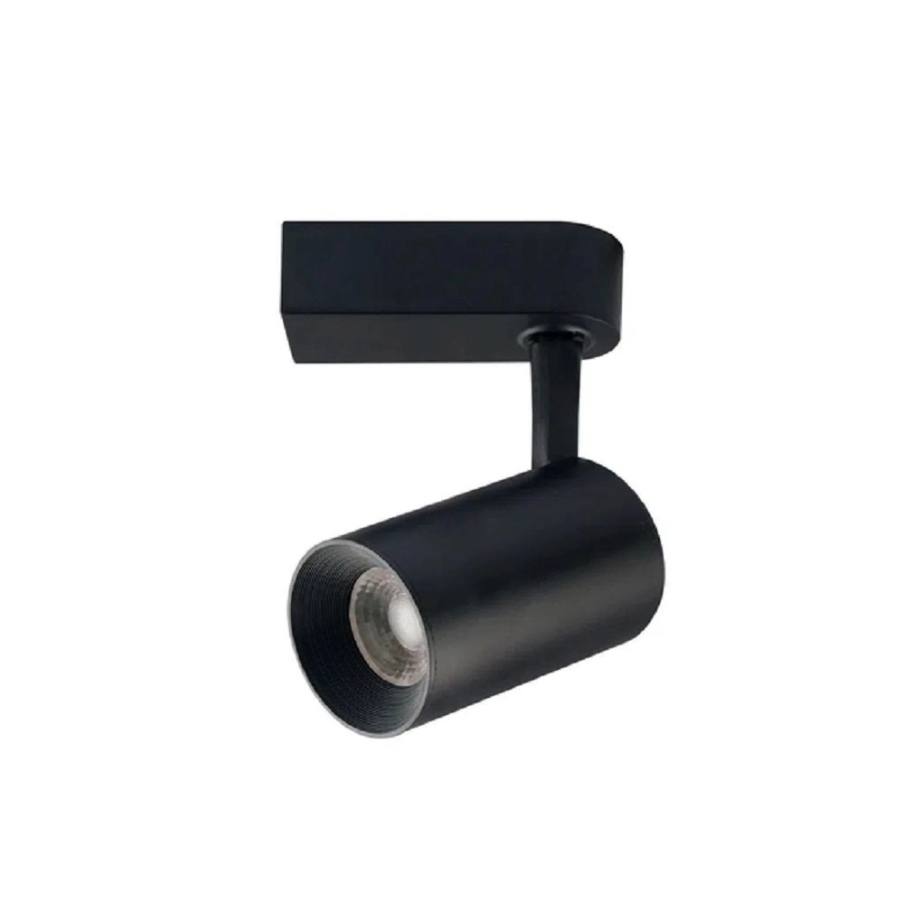 Spot Led Trilho Preto 7w 6 5k Kian