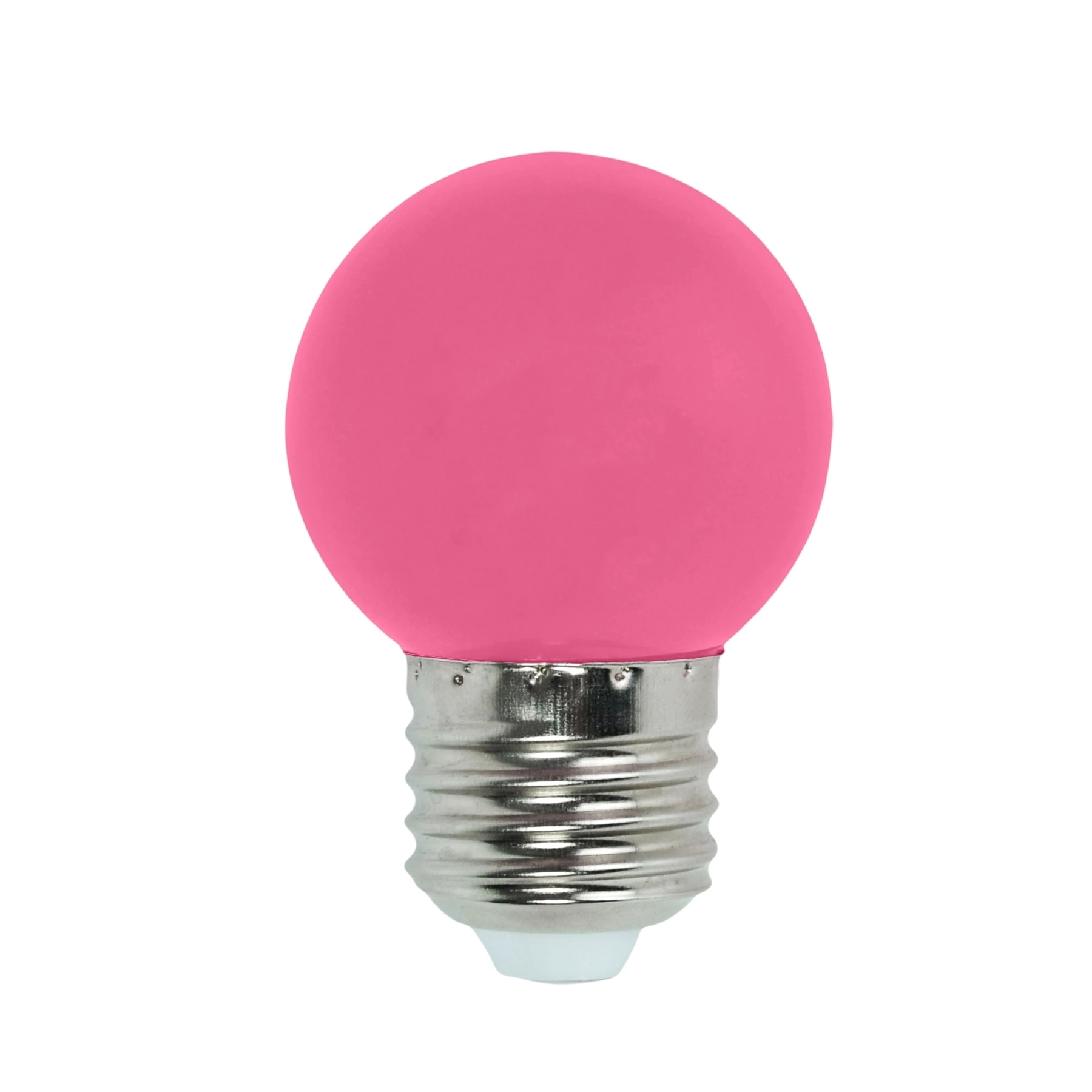 Lâmpada Led Bolinha Rosa 3w Kian Bivolt