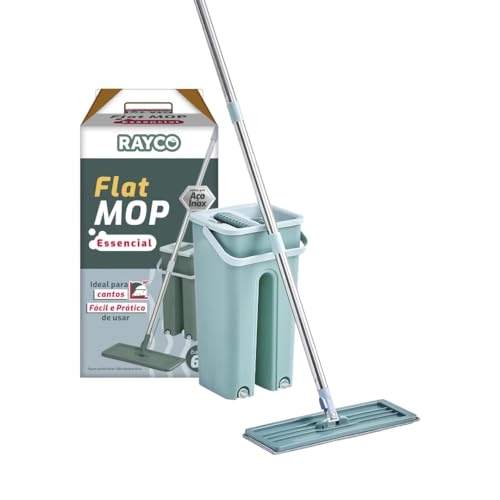 Mop Flat Fit C/ Balde 6l E Refil Rayco