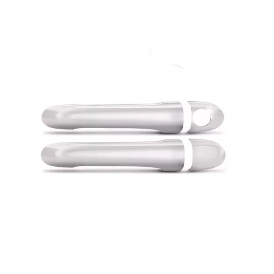 Aplique de Maçaneta Externo 2 Portas Cromado - SHEK PARTS 08019