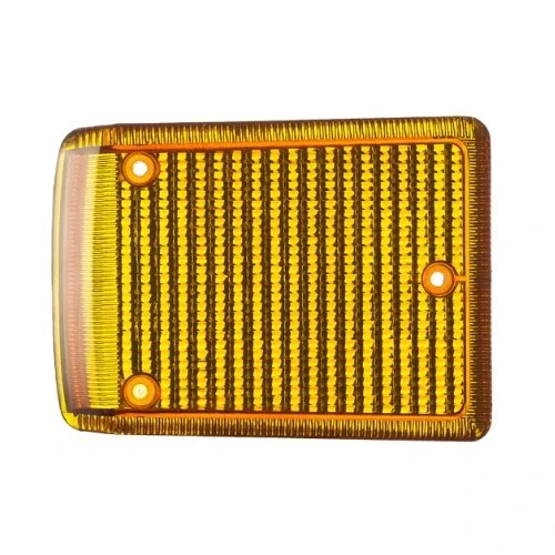 Lente da Lanterna Dianteira VOLKSWAGEN KOMBI Lado Esquerdo Âmbar - MIKRON 0061