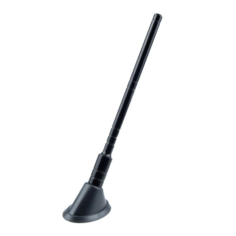 Haste de Antena Decorativa de Alumínio Preta 195mm - SHEK PARTS 01032