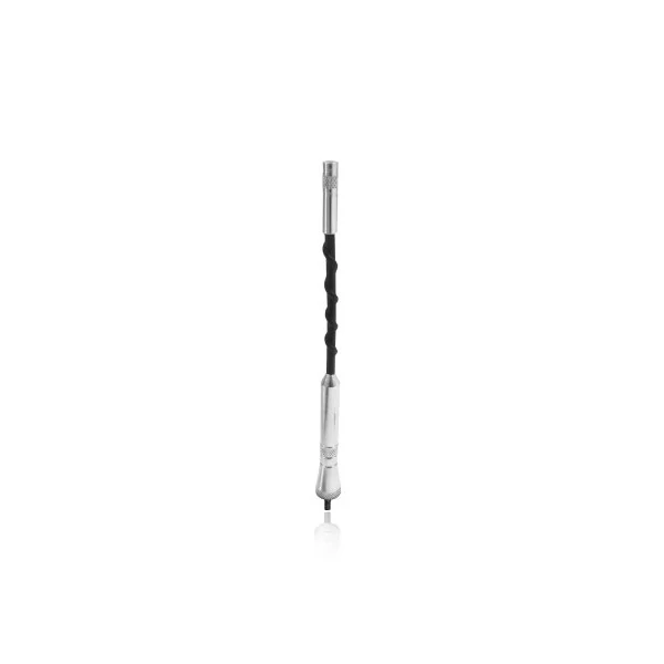 Haste de Antena Espiral 178mm Prata - SHEK PARTS 01049