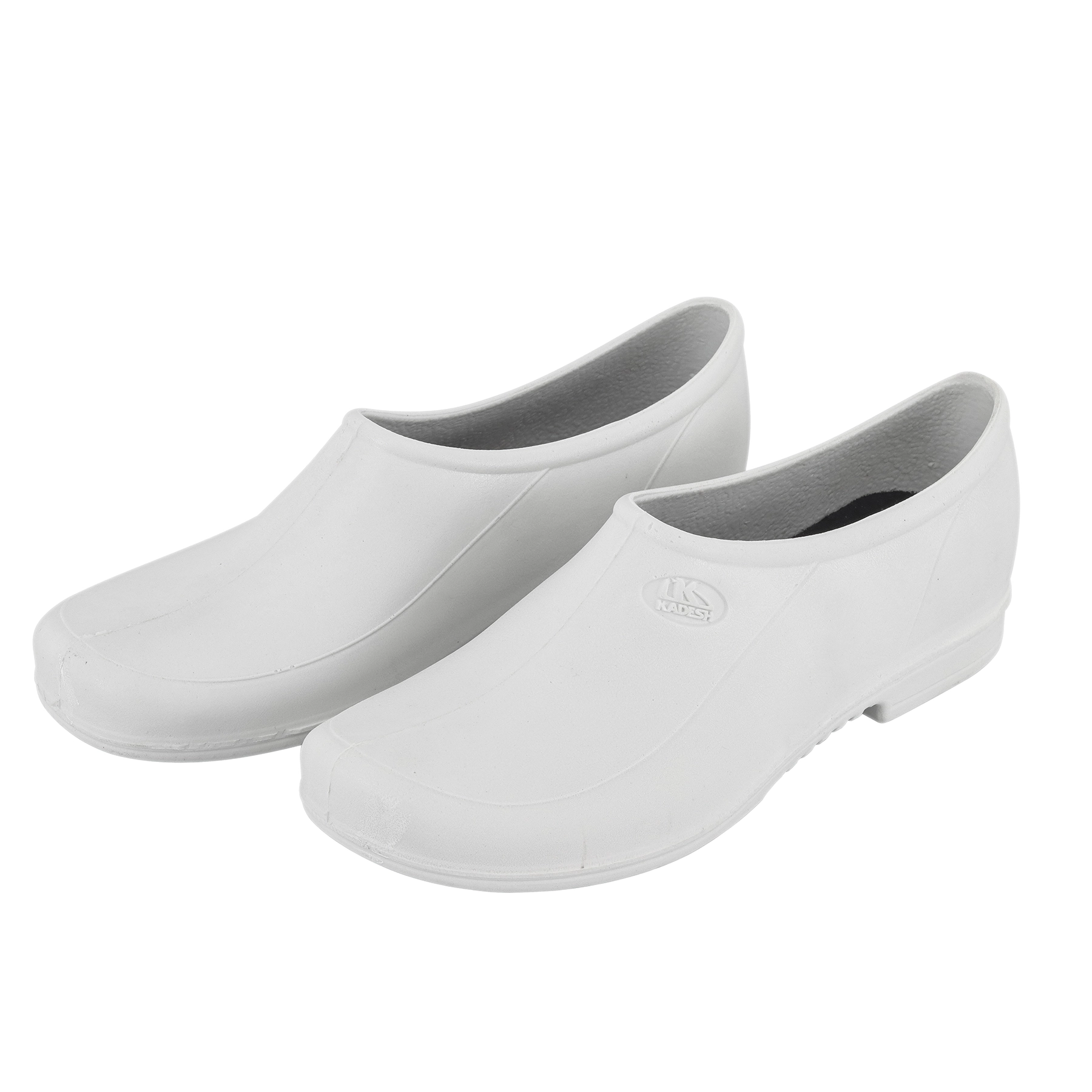 Sapato Ocupacional em Poliuretano N°43 Monodensidade Branco Kadesh