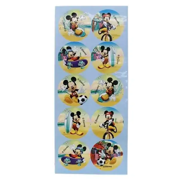 Adesivo Mickey C/30 Redondo