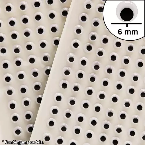 Adesivo Olho Olh 6mm