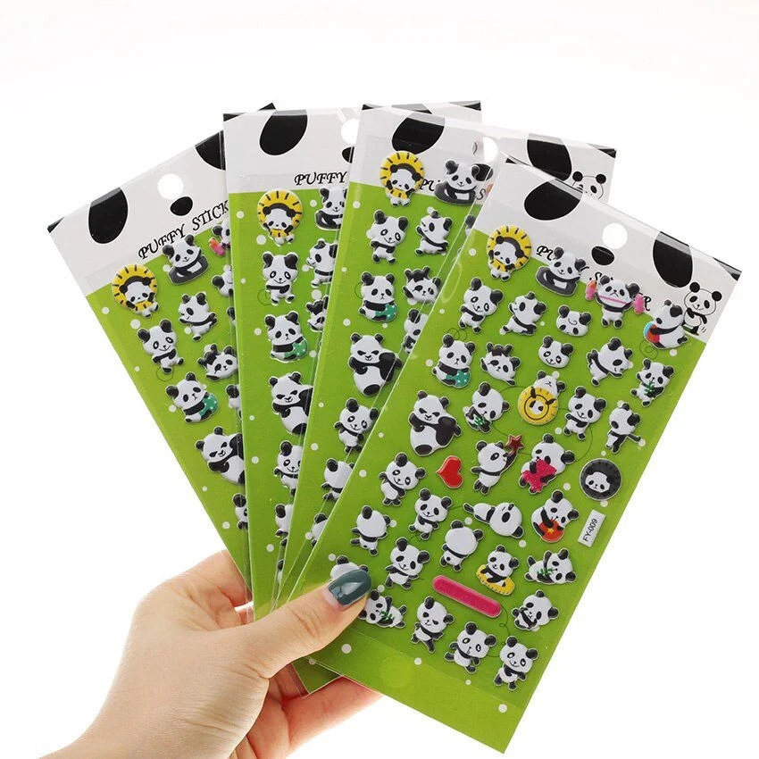 Adesivo 3d Urso Panda Wei