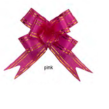 Laco Pronto Fio De Ouro 12mm C/10 Cor Pink