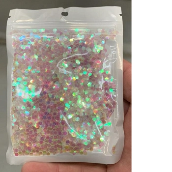 Confete Decorativo Hexagonal Nacarado 15g