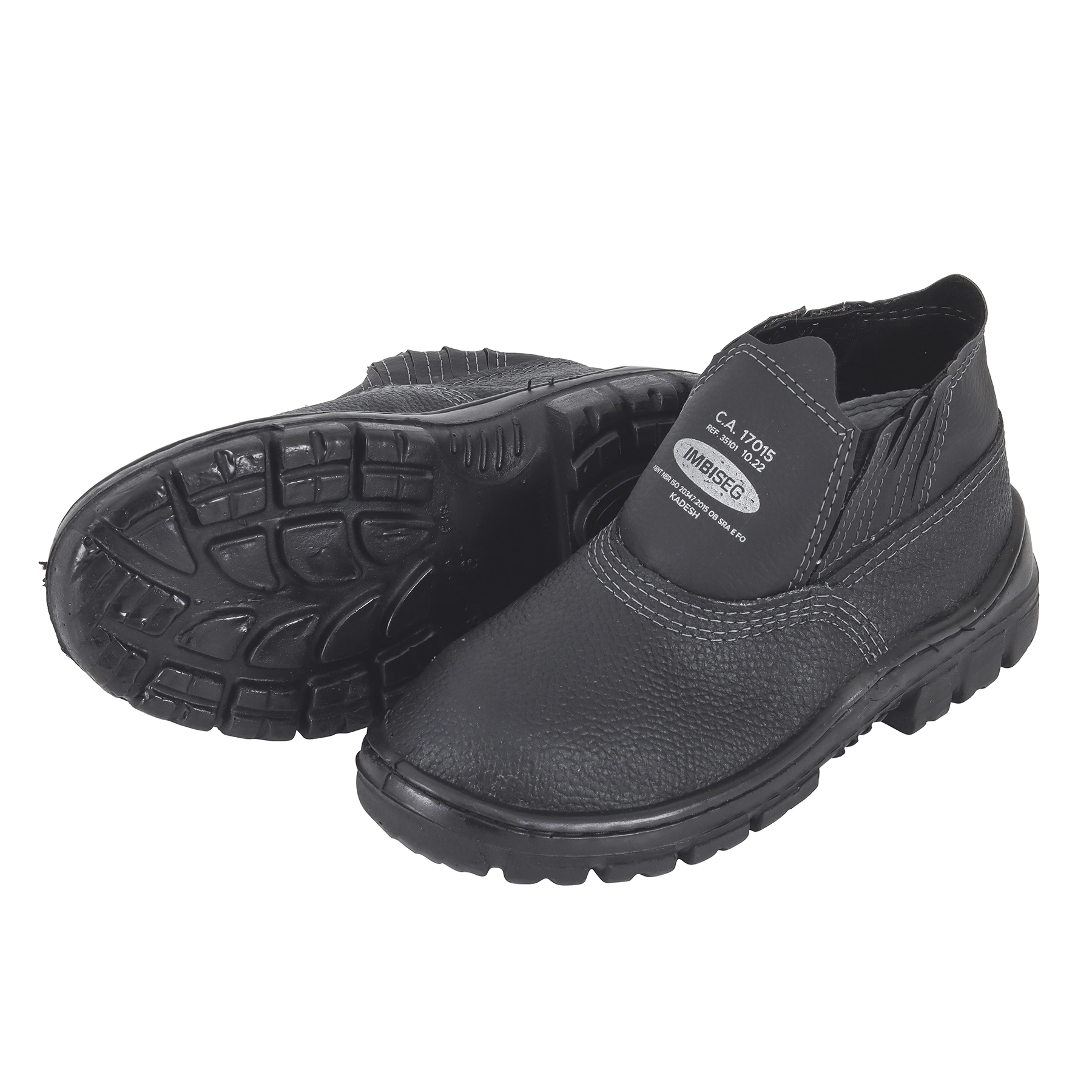 Bota de Segurança com CA Imbiseg Couro Preto 38 SB