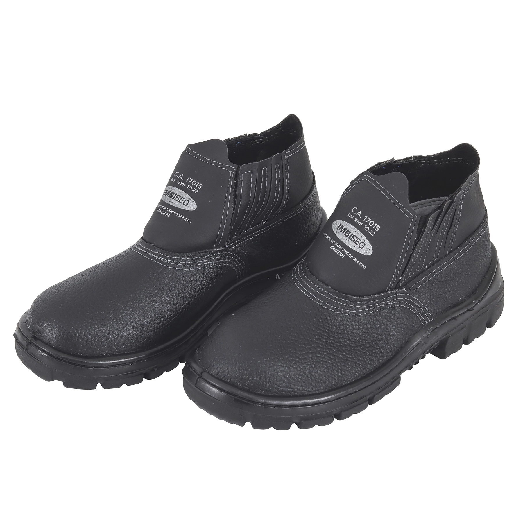 Bota de Segurança com CA Imbiseg Couro Preto 42 SB