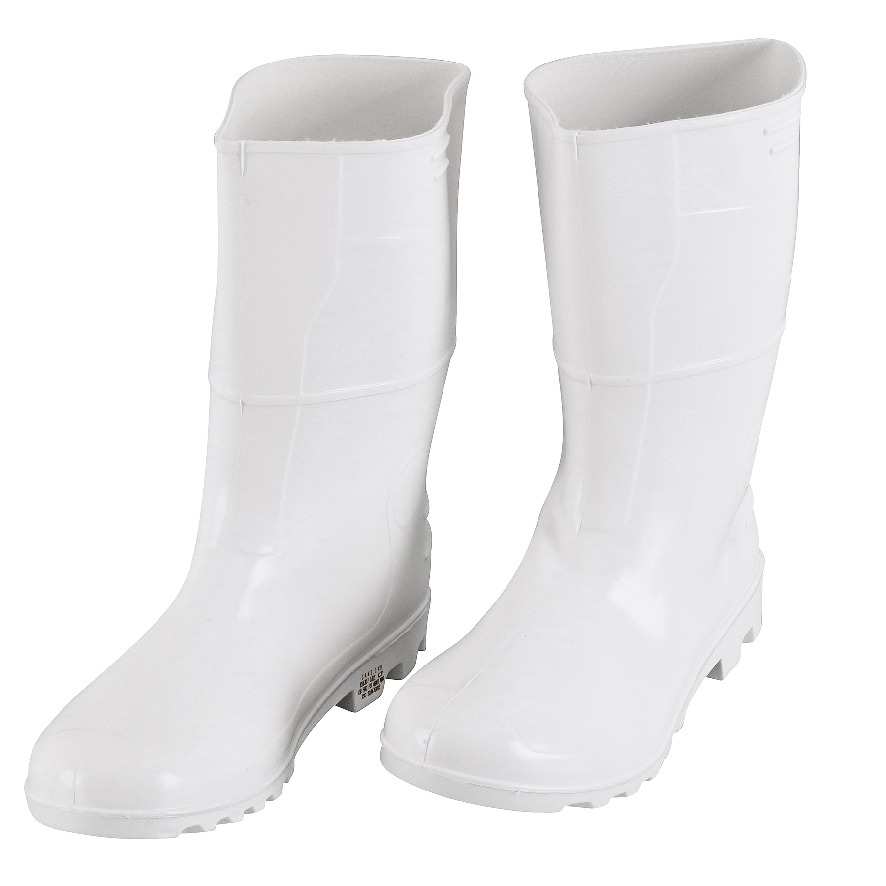 Bota Pvc Safety Boots C. Medio 28 Cf Branca Kadesh 36