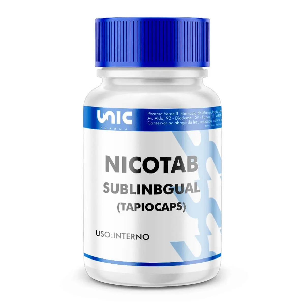 Nicotab para parar de Fumar em Tapiocaps 2mg - 30un