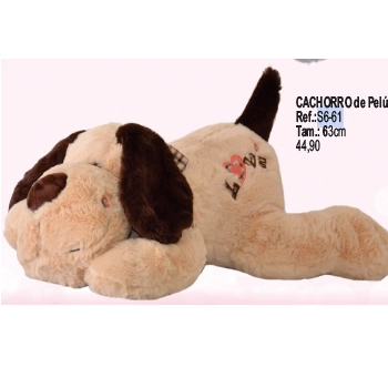 Bicho De Pelucia Cachorro Love 63cm Ebf
