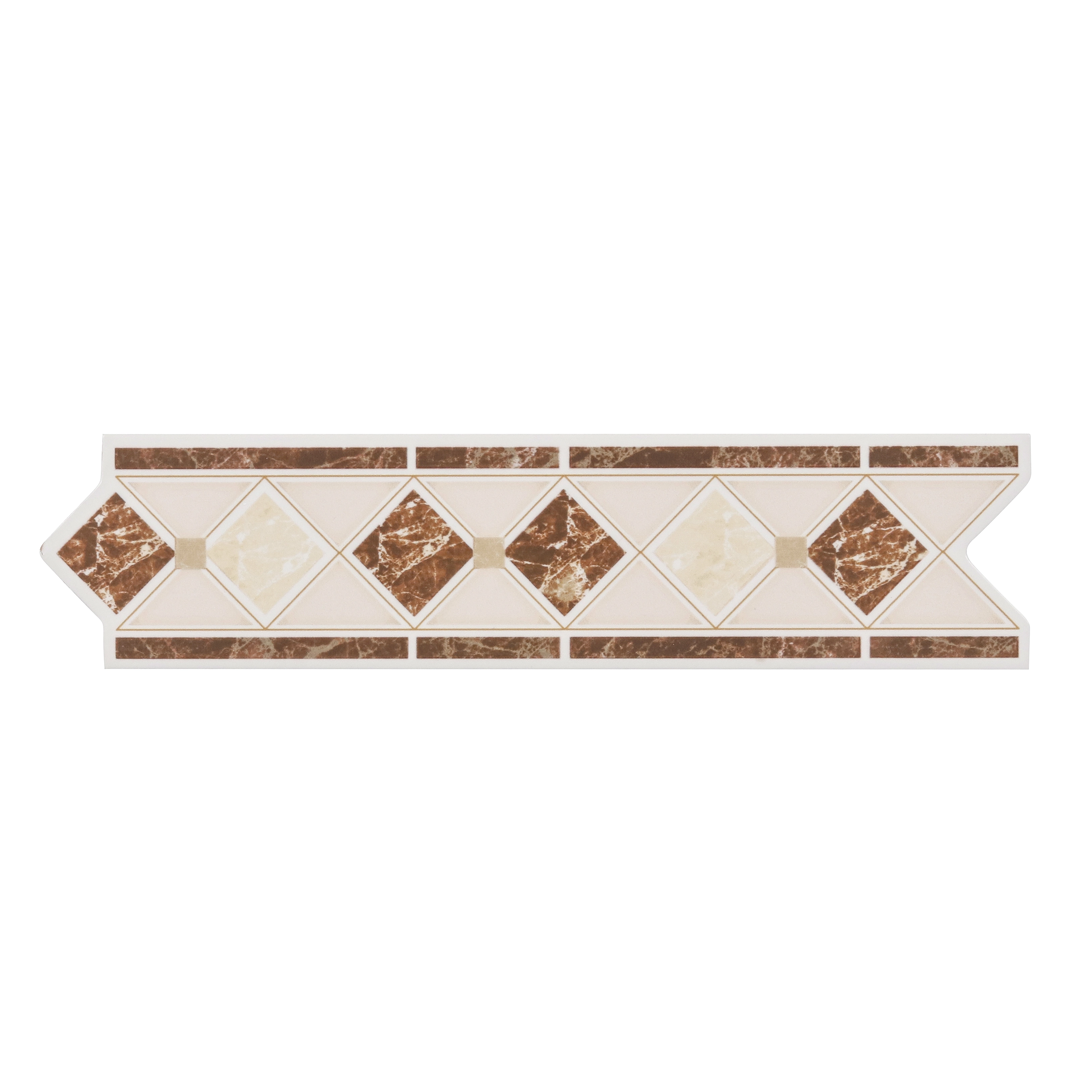Faixa Decorativa Flecha Cerâmica GLD2232 8,5x33cm Gabriella