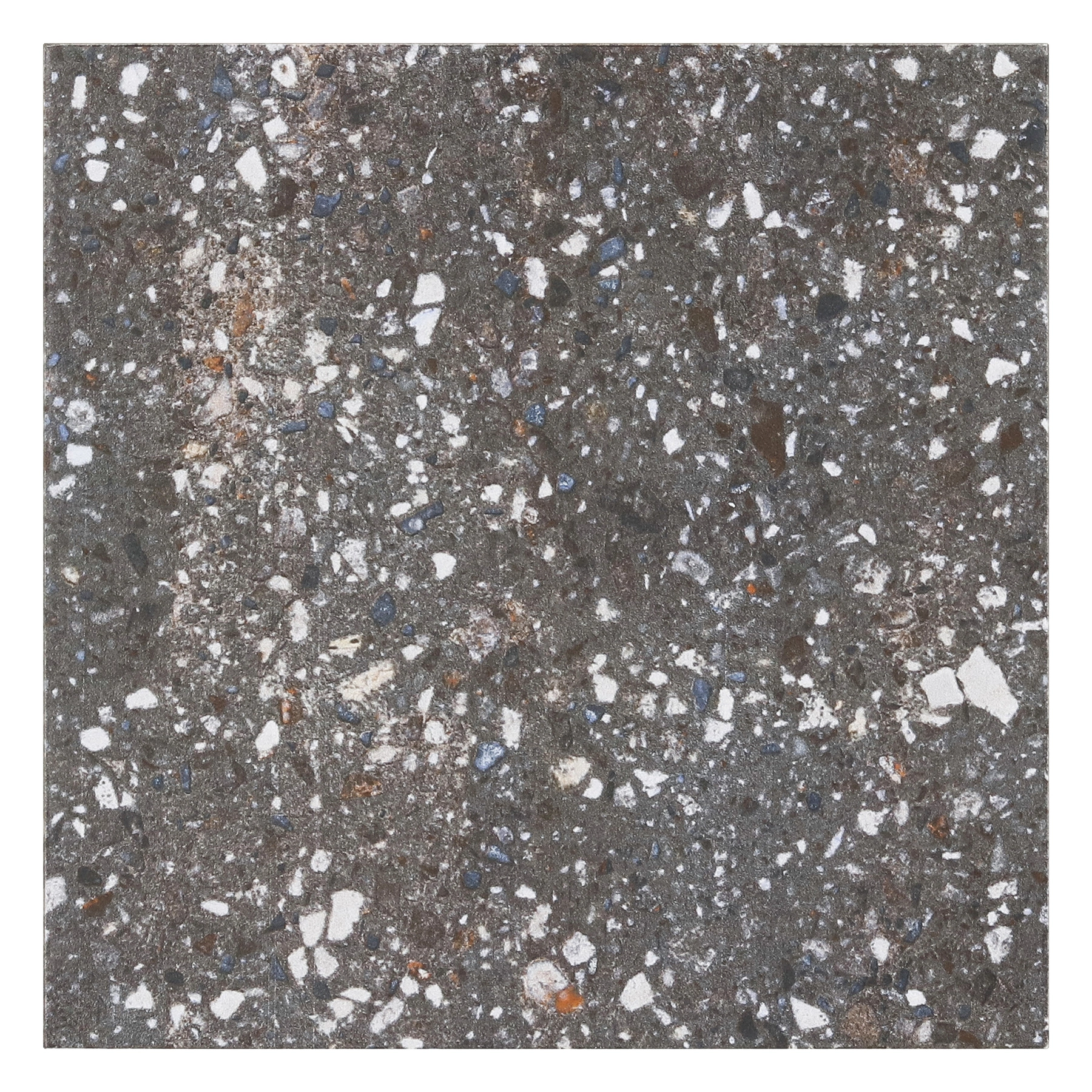 Revestimento para Parede Terrazzo Black 20x20cm Gabriella