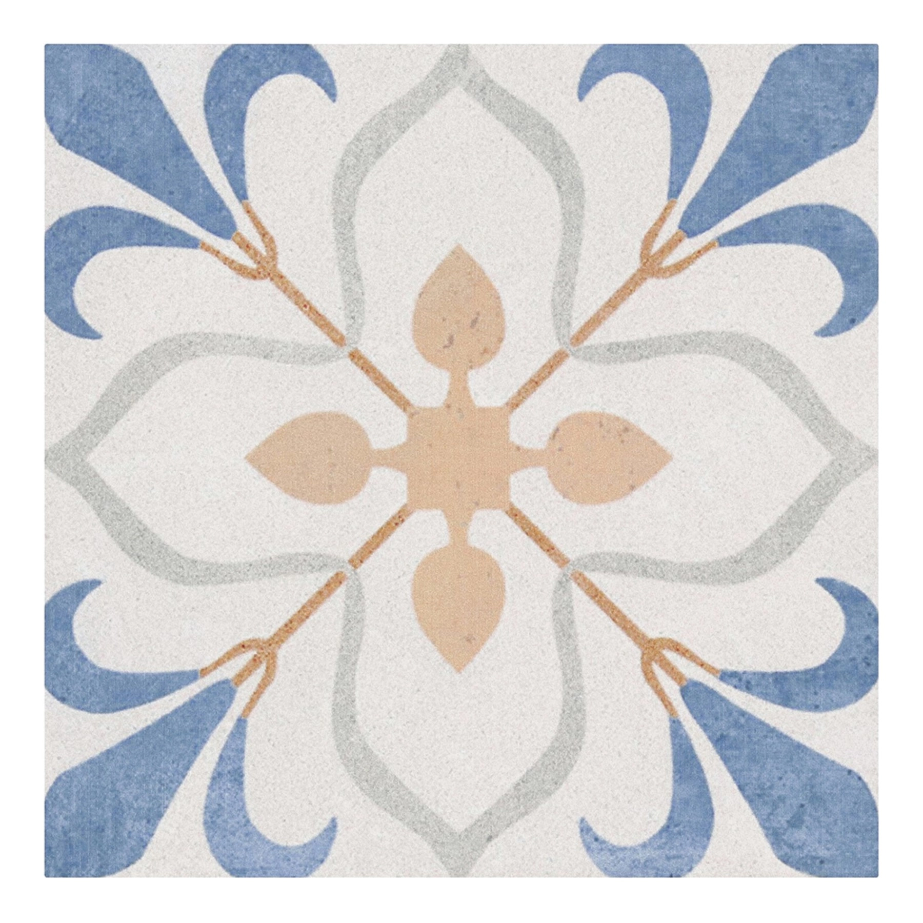 Revestimento de Parede Interno Português Acetinado 19,2X19,2cm Borda Reta Pdr20/401 Gabriella