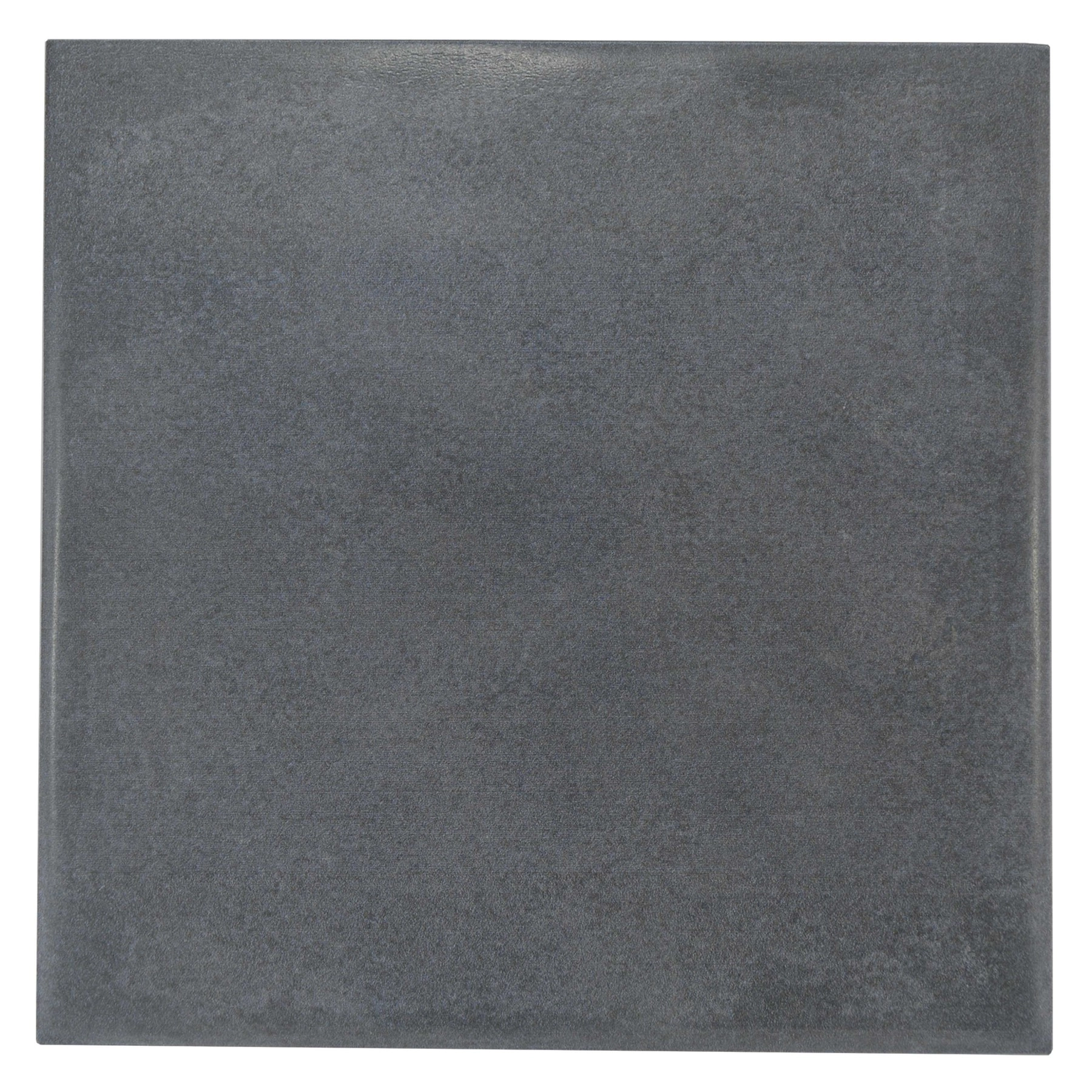 Revestimento de Parede Interno e Externo Relevo Acetinado 15x15cm Borda Arredondada Giz Cinza Gabriella