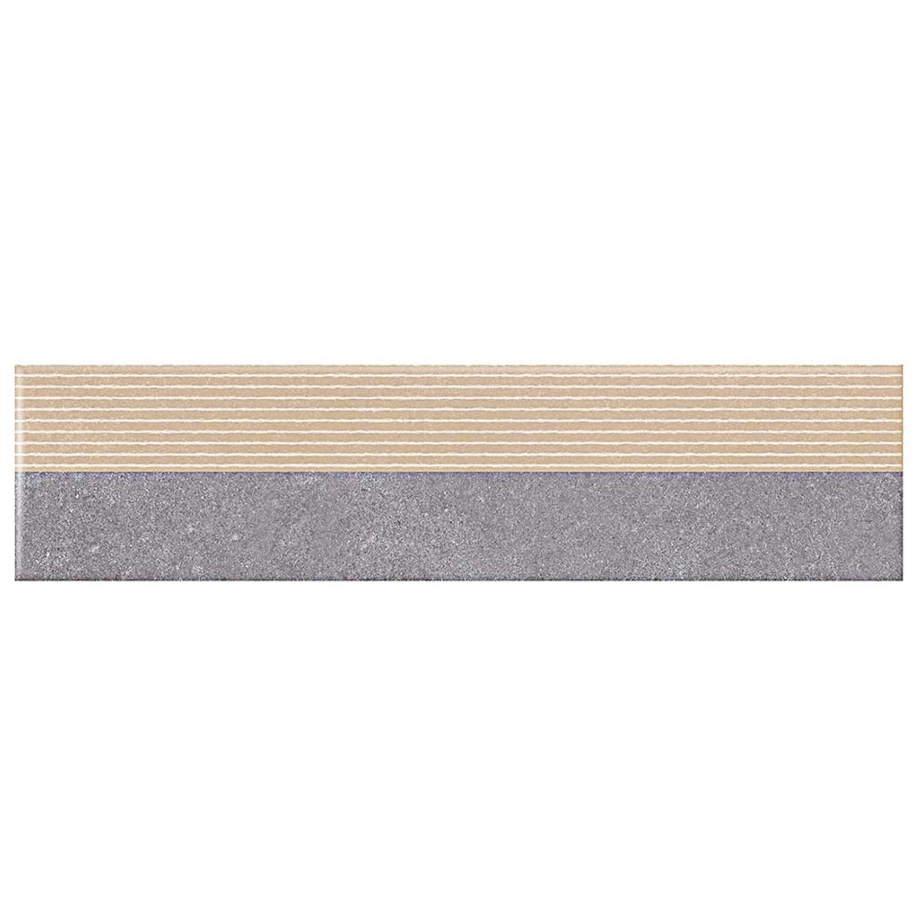 Revestimento de Parede Interno e Externo Decorado Acetinado 8,5x35cm Borda Arredondada Elegance Gabriella