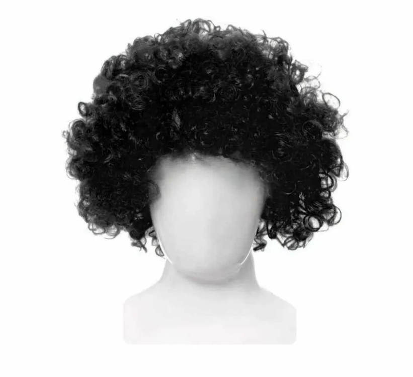 Peruca Black Power Grande Cores 180g Ref.nyr 6122