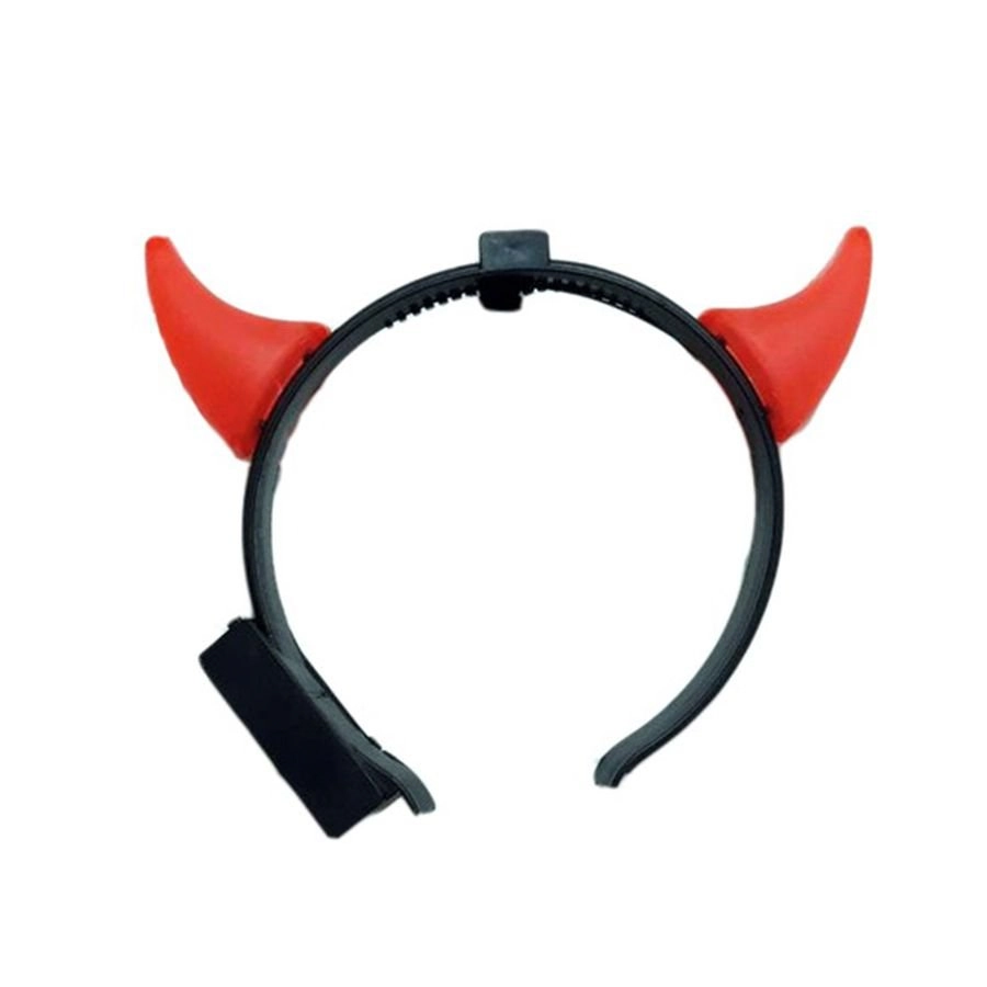 Tiara Chifre Verm C/luz 6976 Modamix