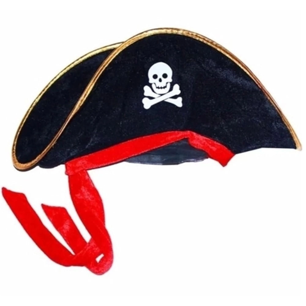 Chapeu Pirata C/lenco