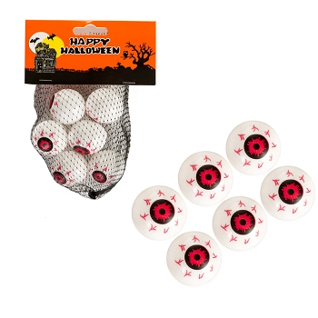 Enfeite Mini Olhos 3cm 6 Un