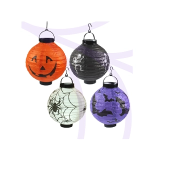 Cupula De Papel Peq Halloween C/luz Ref.11485 Kria