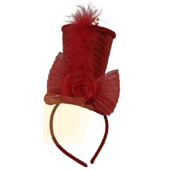 Tiara Cartola C/lantejoulas