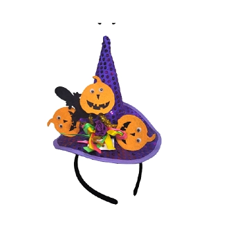 Tiara Chapeu Luxo Abobora C/ Chapeu Ref. Mod 248