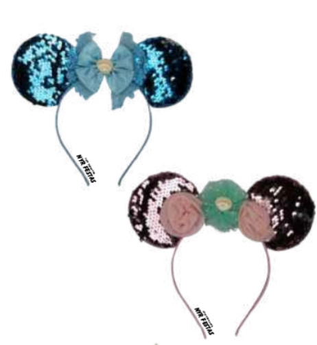 Tiara Mix Com Lantejoulas