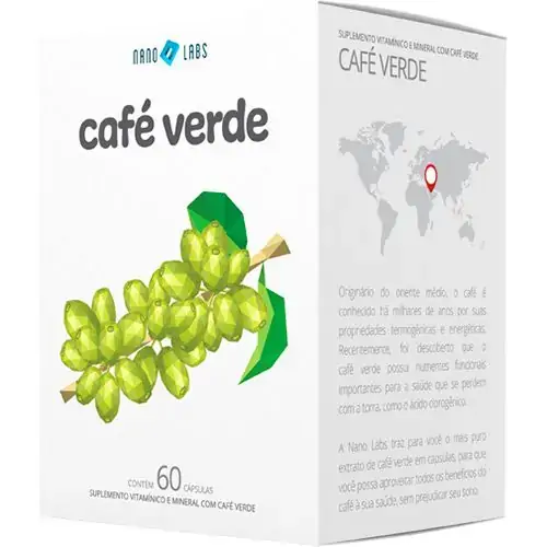 Café Verde 60 Cápsulas 500g Mednutre Saude