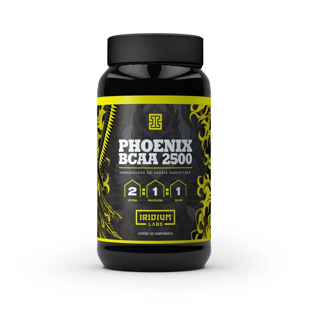 Phoenix Bcaa 2500 120caps Photon Negocios De Saúde E Bem