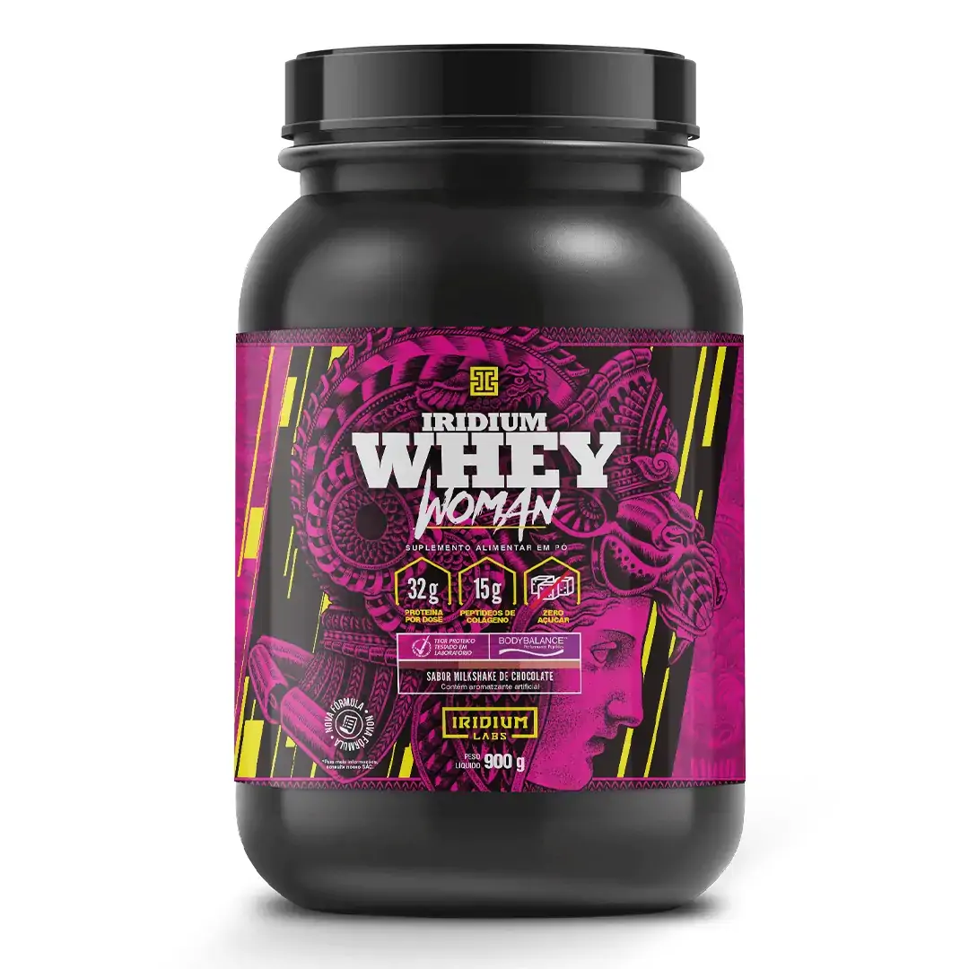 Whey Woman Milkshake De Chocolate 900g