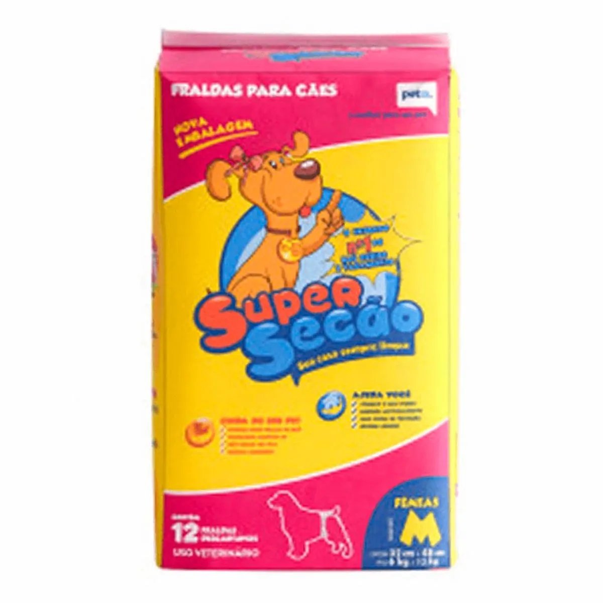 Fralda Supersecao Femea M