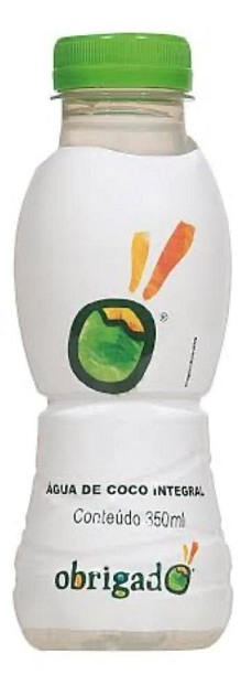 água De Coco Integral Obrigado Garrafa 350ml