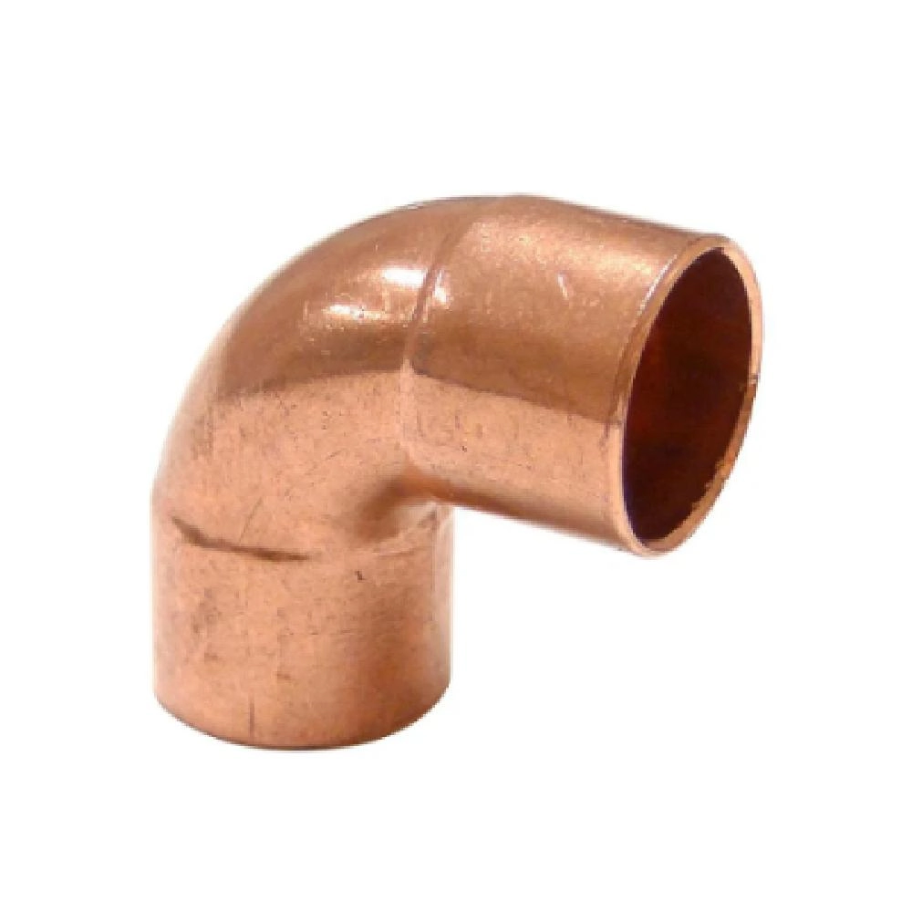 Curva 90° Conexão Cobre 2.1/8 1,59 Mm Hulter Ht2c90218p
