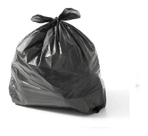 100 Unid Sacos De Lixo 100l + Brinde Gratis Preto