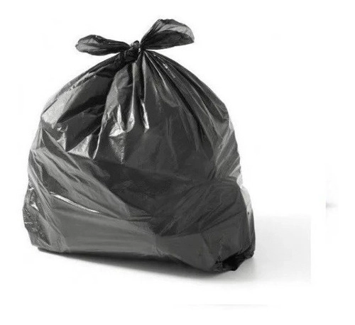 100 Unid Sacos De Lixo 100l + Brinde Gratis Preto
