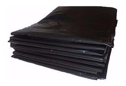 2 Pc Saco P/lixo 100 Litros Super Resistente + Brinde Gratis Preto