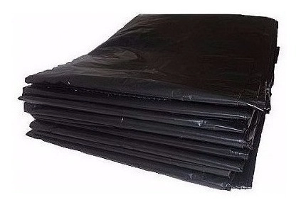 2 Pc Saco P/lixo 100 Litros Super Resistente + Brinde Gratis Preto