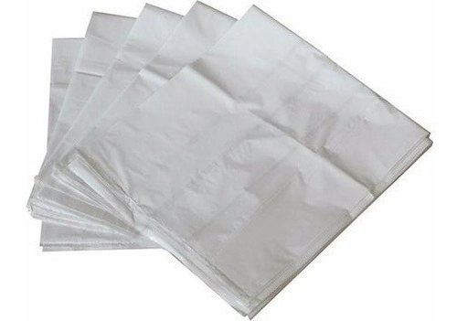 Saco Branco P/ Lixo - 40 Litros Pct. C/ 1 Kg Aprox. 20 Undds Branco