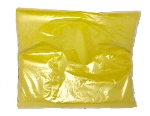 Saco De Lixo 100 L Colorido Amarelo Comum 100 Unidades